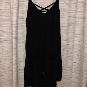 California waves jumper blue and green